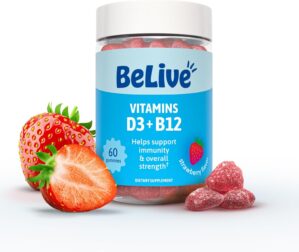 BeLive Vitamin D3 Gummies with B12 ...