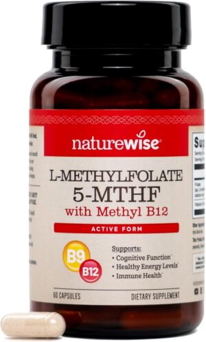 NatureWise L Methylfolate 15mg + B1...
