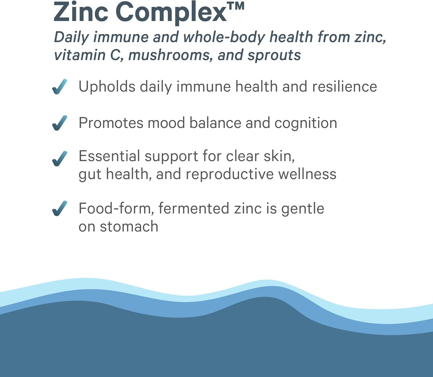PURE SYNERGY Zinc Complex | Immune Support Supplement | Natural, Vegan Zinc Complex with Vitamin C and Organic Whole Foods | for Immune, Brain, and Skin Health (60 Capsules) - Image 4