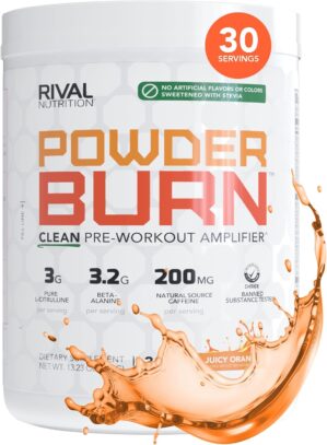 RIVAL NUTRITION Powder Burn Pre-Wor...