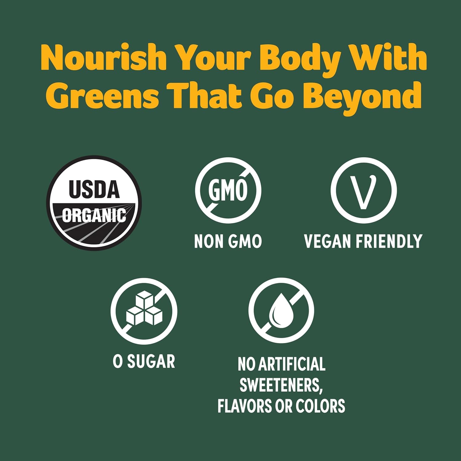 Purely Inspired Organic Green Powder Smoothie Mix, Tropical Mango Iced Tea Flavor (30 Servings) - Probiotics for Digestive Health with Spirulina & Chlorella for Gut Health - Vegan - Image 5