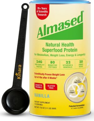 Almased Vanilla Protein Powder for ...