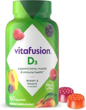 vitafusion Vitamin D3 Gummies, Bone...