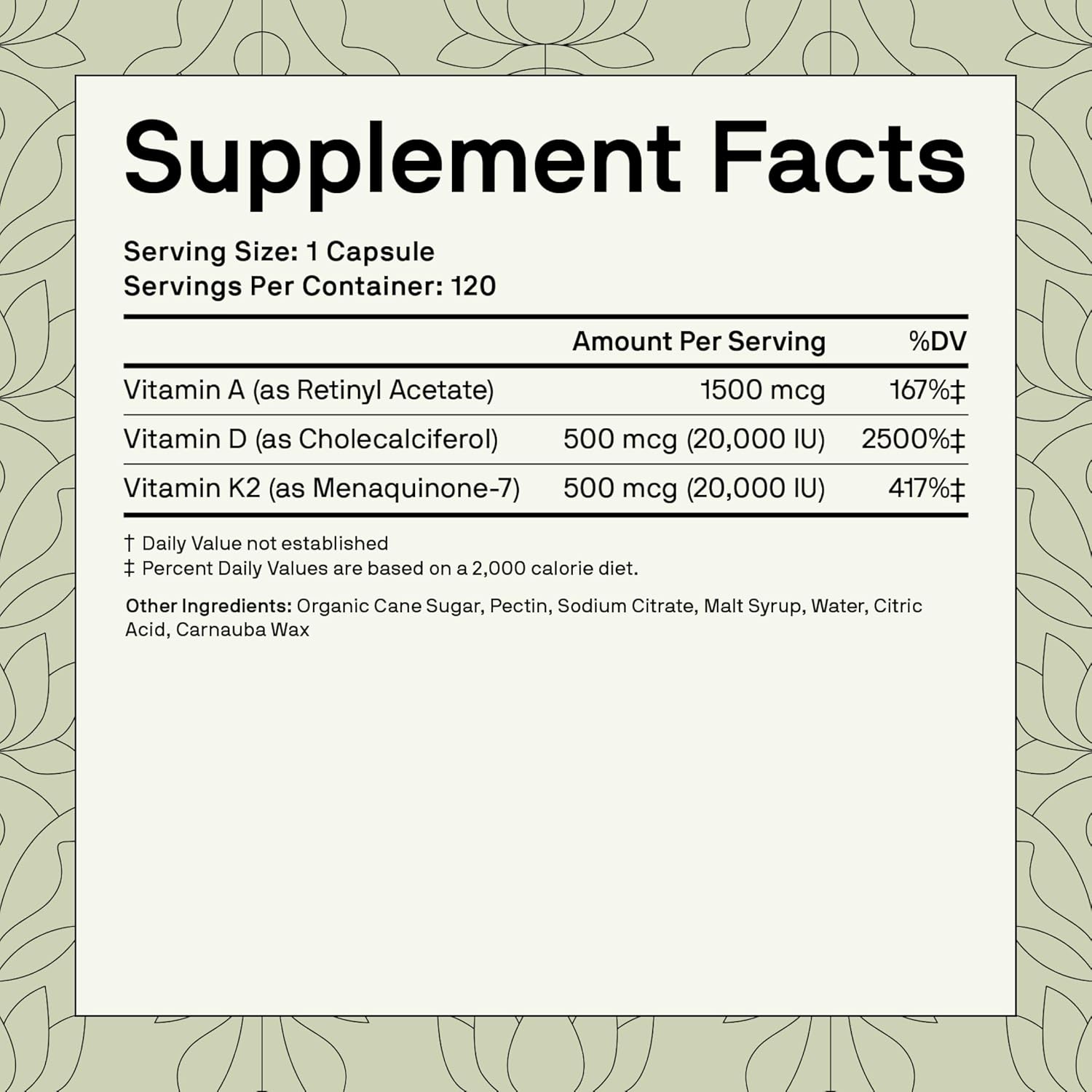 Nutriissa ADK 20 - Immune & Bone Health Support with Vitamins A, D & K (25,000 IU) - 4-Month Supply - EPEB Certified for Purity & Potency - 120 Vegan Capsules - Image 7