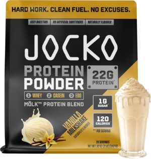 Jocko Fuel Whey Protein Powder, Van...