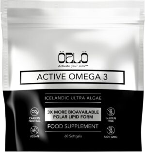 Orlo Vegan Omega 3 Algae Oil 1000mg...