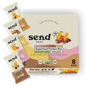 SEND Bars Organic Plant Based, Vega...