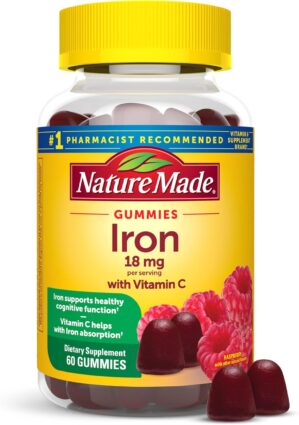 Nature Made Iron 18 mg per serving ...