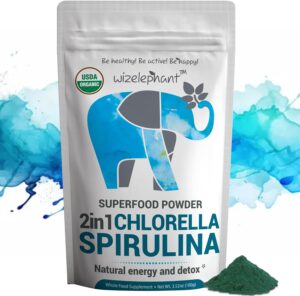 Chlorella Spirulina Powder Organic ...