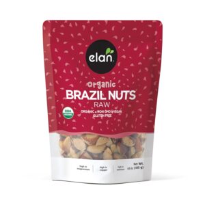 Elan Organic Raw Brazil Nuts, 6.5 o...