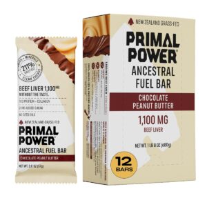 Primal Power Beef Liver Bar 1100mg ...