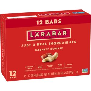 Larabar Cashew Cookie, Gluten Free ...
