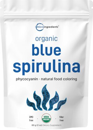 Organic Blue Spirulina Powder (Phyc...