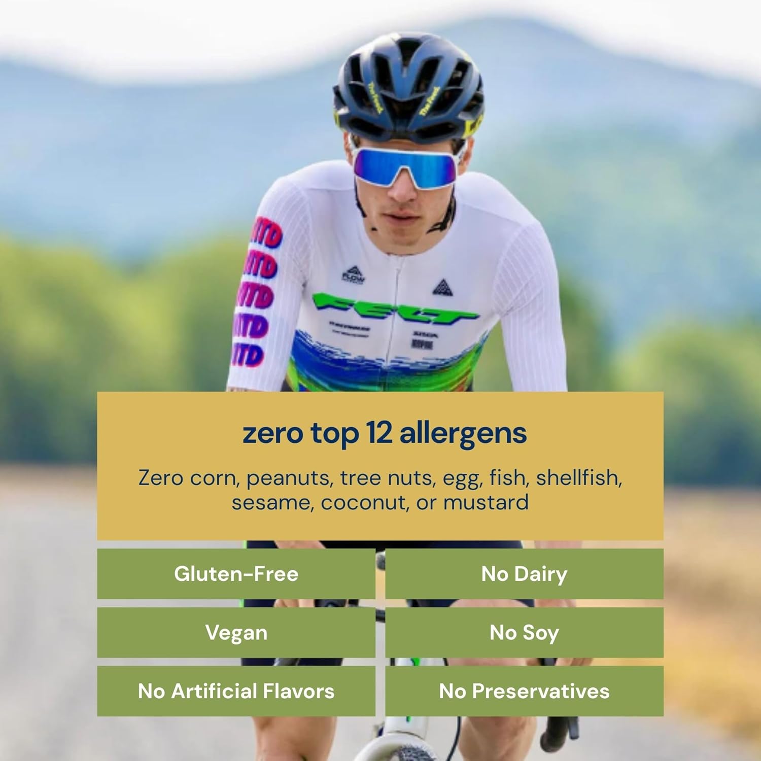 Flow Formulas Lemon Lime Endurance Drink Mix, 30 Servings | Top 12 Allergen-Free, Carbohydrate & Electrolyte Sports Fuel Powder for Performance Training, High Carb Hydration, Gluten-Free - Image 5