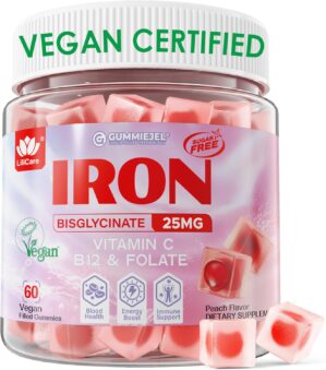 Iron Gummies for Women 25mg Plus Vi...