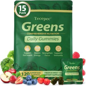 Greens Daily Gummies, Superfood Fru...