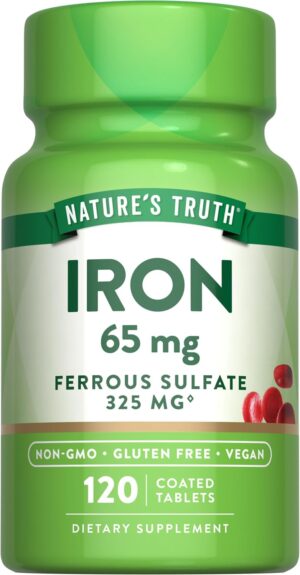 Nature’s Truth Iron Supplemen...