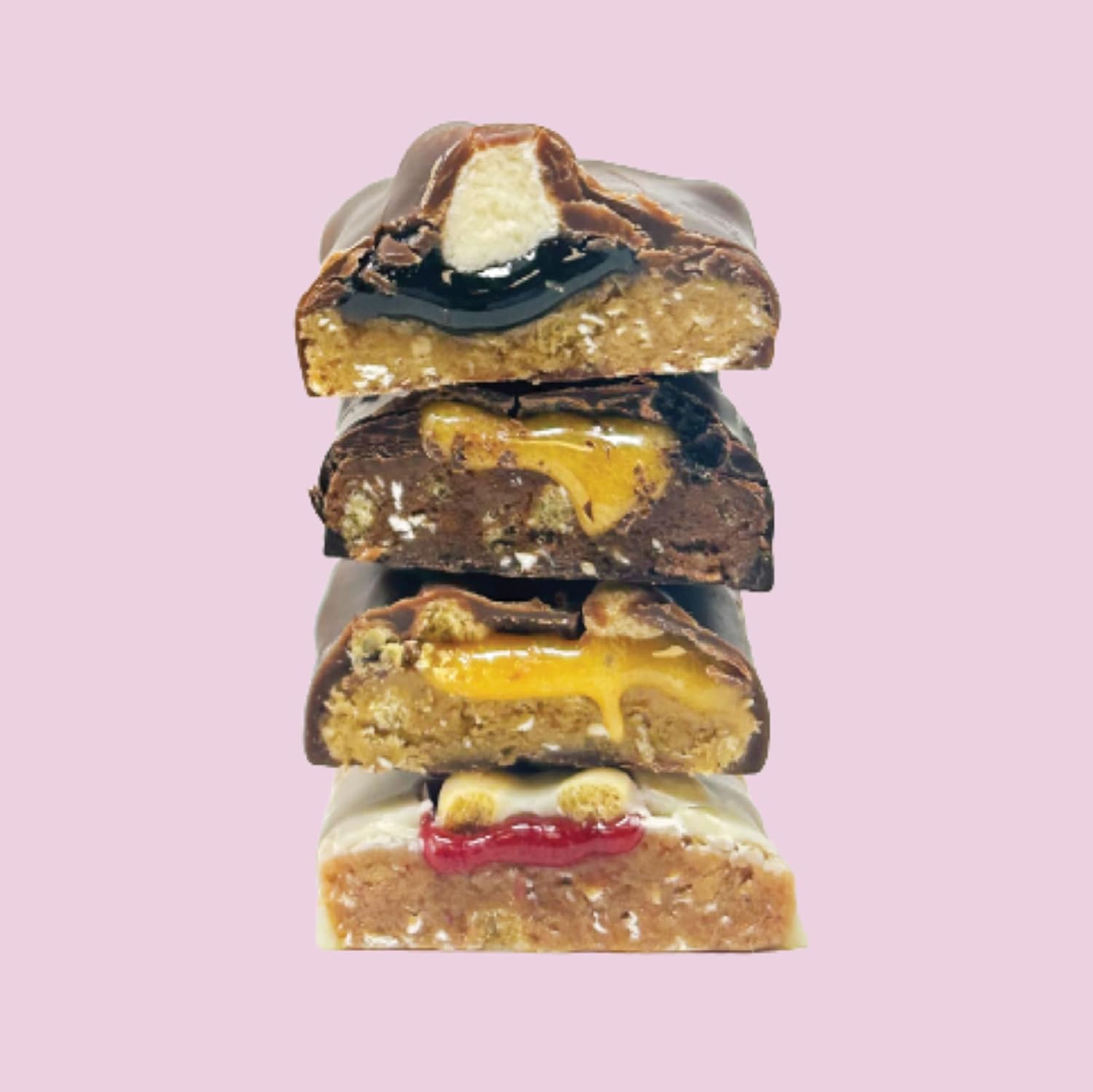 YuBi Bars - Protein Bars - 12 Bar Variety Pack #2 - 100 Calories, 10g of Protein, Low Sugar, Low Carb, Palm Oil Free/Non-GMO, Gluten Free, Dairy Free, Healthy Snack, Non-GMO - 14.8oz (12 Pack, YuBi Mix) - Image 5