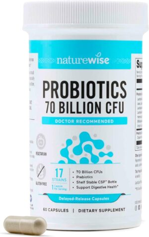 NatureWise Probiotics 70 Billion CF...