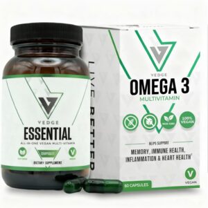 VEDGE Vegan Omega 3 Multivitamin fo...
