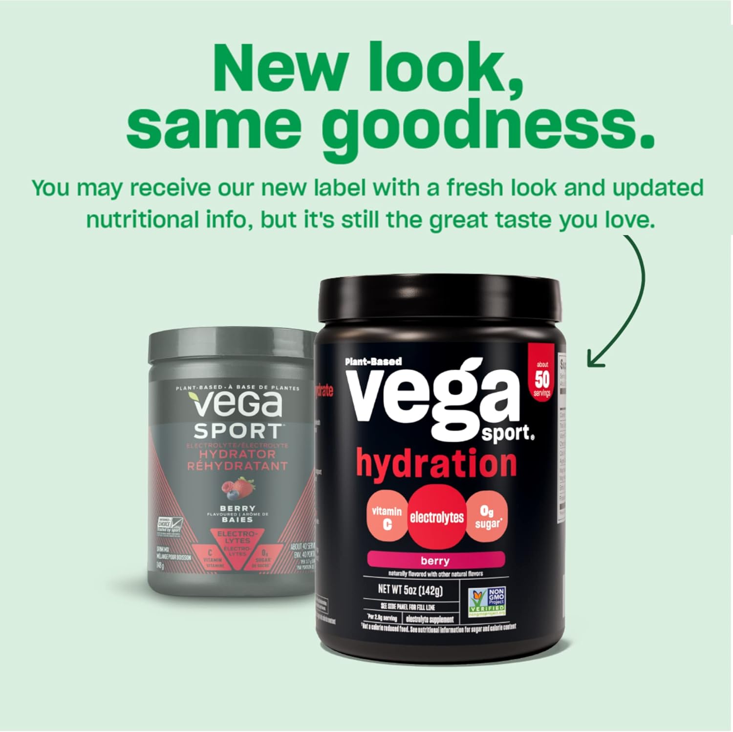 Vega Sport Hydration Electrolyte Powder, Lemonade - Post Workout Recovery Drink for Women and Men, Vitamin C, Vegan, Keto, Sugar Free, Dairy Free, Gluten Free, Non GMO, 4.9 oz - Image 3