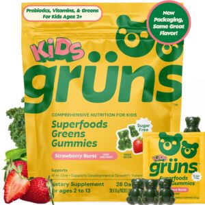 Gruns Multivitamin for Kids, Sugar-...