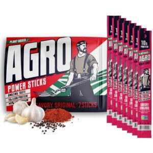 AGRO POWER Vegan Jerky Sticks, 10g ...