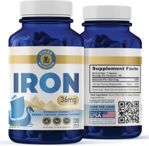 Vykee Nutrition Iron Supplement –...