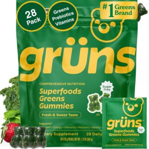 Gruns Adult Sugar-Free Super Greens...