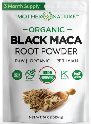 Black Maca Root Powder – Orga...