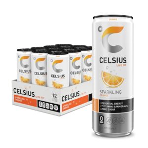 CELSIUS Sparkling Orange, Sugar Fre...