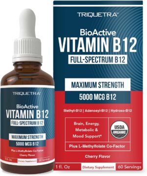 BioActive Vitamin B12 5000 mcg | 3 ...