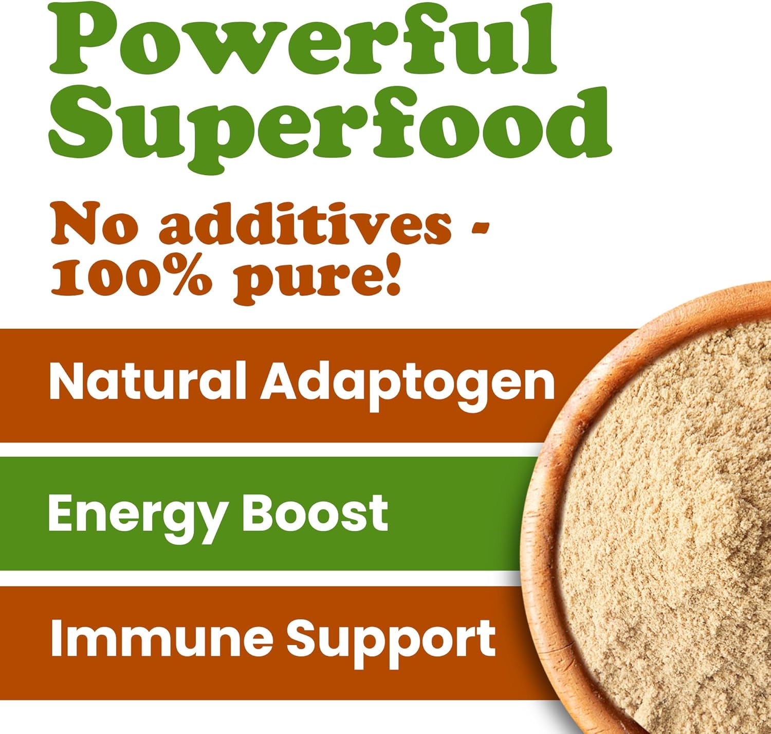 Food to Live Organic Tri-Color Maca Powder Blend, 8 Ounces Red, Yellow and Black Maca for Energy, 100% Natural Superfood, Perfect for Baking and Smoothies, Non-GMO, Vegan, Kosher, Bulk - Image 6