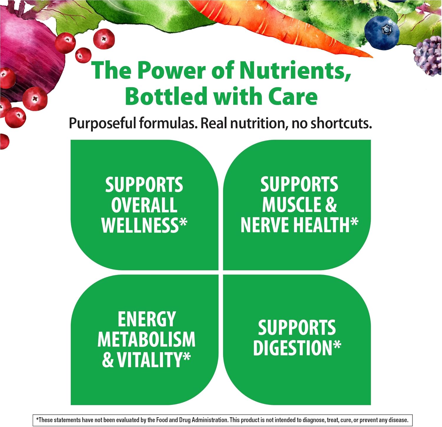 Rainbow Light Mens Multivitamin One + | 150 Caplets | Supports Cellular Energy & Immune Health | with Vitamins C, D, and Zinc | Real Food Nutrients, Digestive Enzymes & Probiotics - Image 4