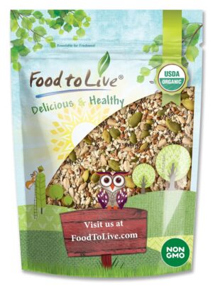 Food to Live Organic Super 5 Seeds ...