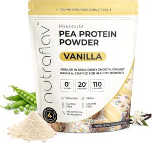 Vegan Vanilla Protein Powder –...