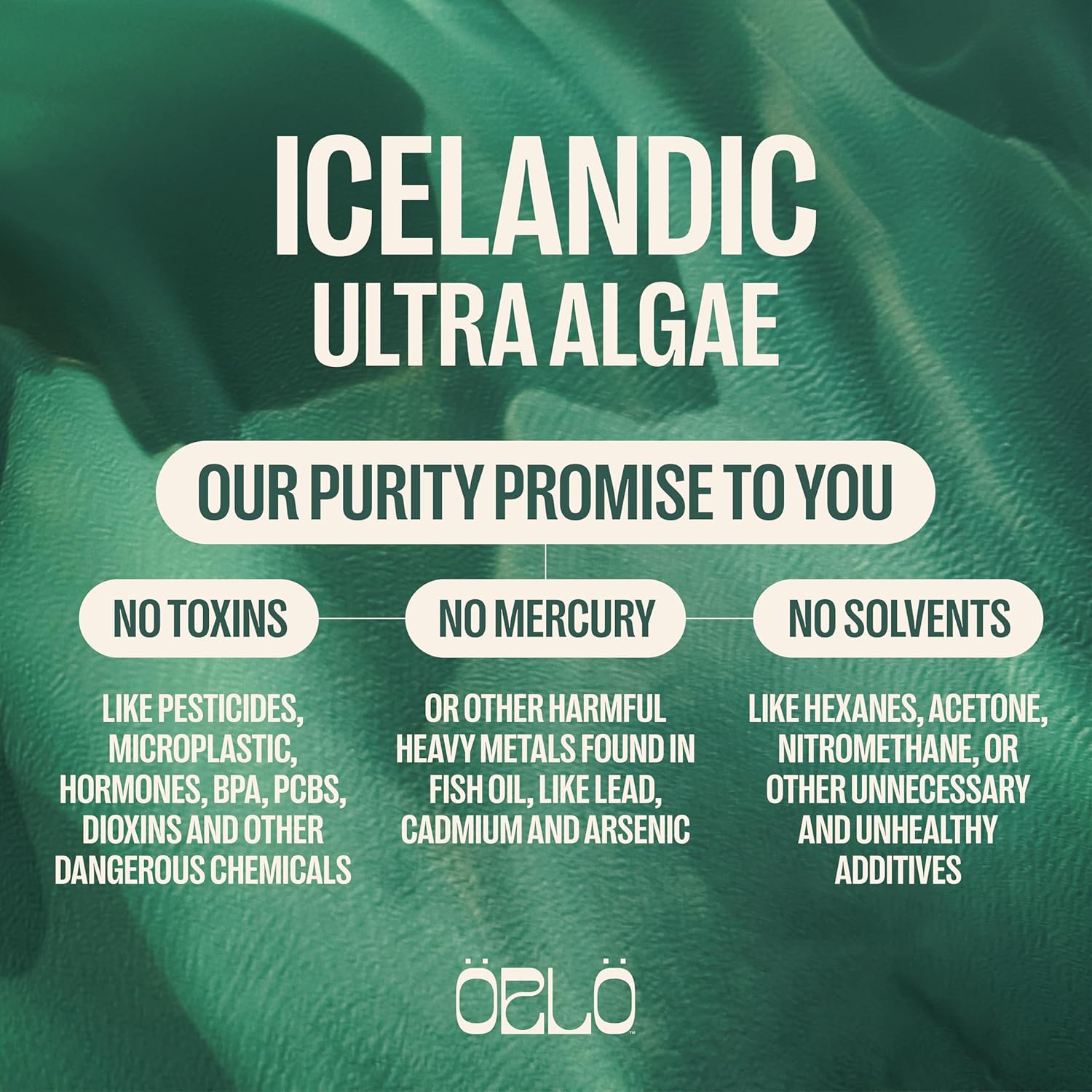 Orlo Vegan Omega 3 Algae Oil 1000mg - Natural Icelandic Nordic Omega-3 EPA & DHA Supplement - Fish Oil & Krill Alternative for Heart & Brain – 60 Easy-to-Swallow Burpless Mini Softgels - Image 5