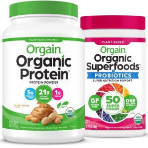 Orgain Organic Vegan Protein Powder...