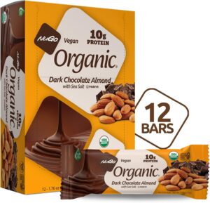 NuGo Organic Dark Chocolate Almond,...