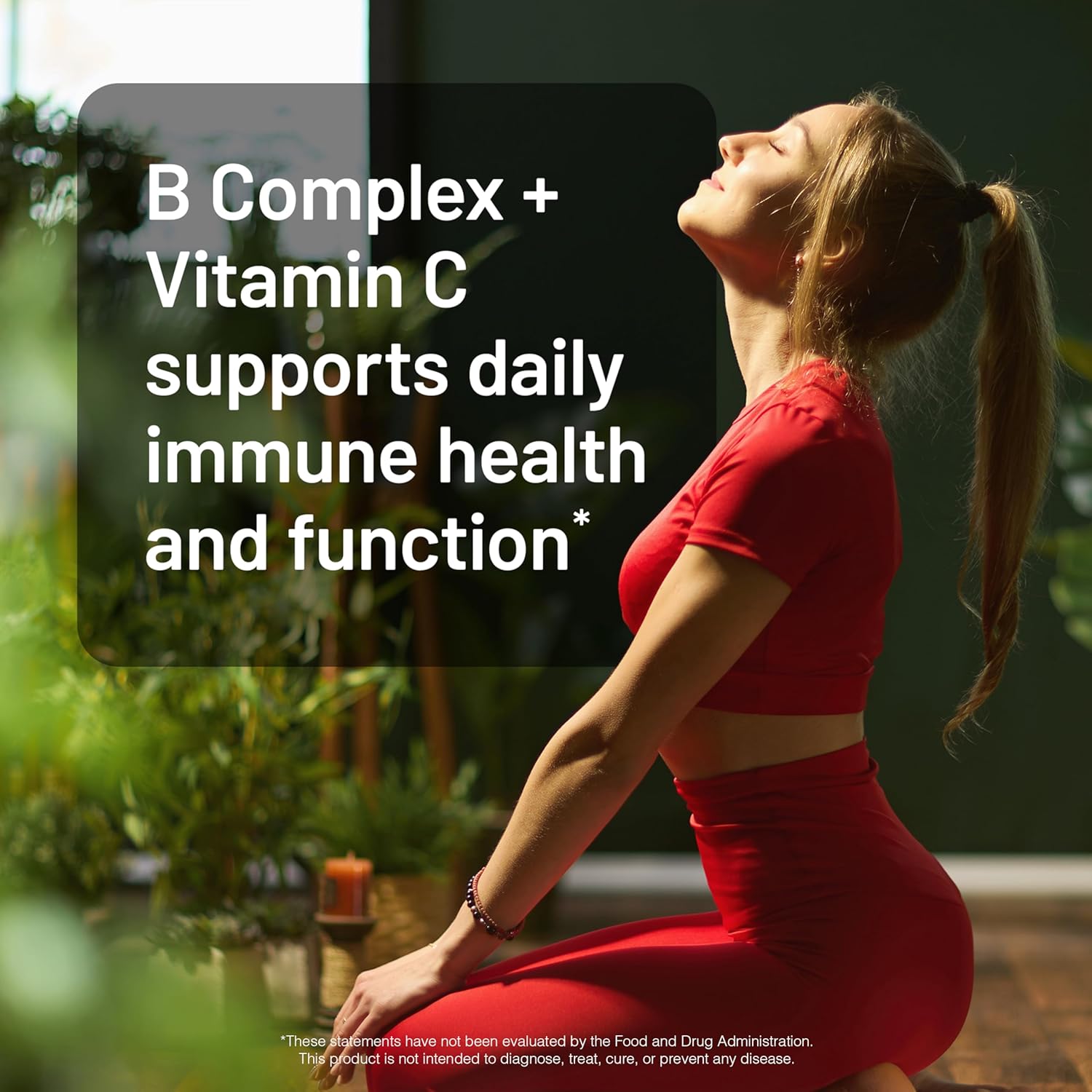 NatureWise Super Vitamin B Complex for Women and Men - with Vitamin C, Folic Acid Biotin B1 B2 B3 B6 B12 - Support Cellular Energy & Mental Clarity - Vegan, Gluten & Dairy Free, Non-GMO - 60 Tablets - Image 8
