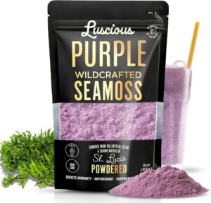 Luscious Purple Wildcrafted Sea Mos...