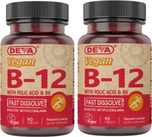 DEVA Vegan Vitamin B12 Fast Dissolv...