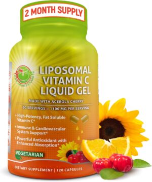 Liposomal Vitamin C Liquid Gel Caps...