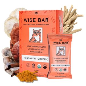 WISE BAR Adaptogen Mushroom Nutriti...