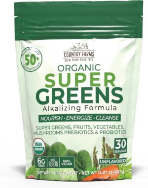 Country Farms Super Greens Natural ...