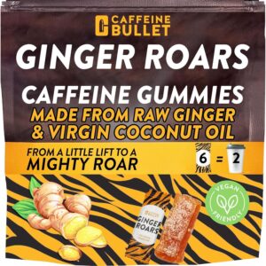 Caffeine Gummies 33mg per Ginger Ch...