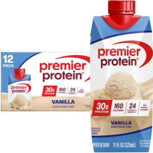 Premier Protein Shake, Vanilla, 30g...