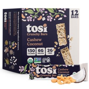 Tosi Nut Bars, Cashew Coconut, Heal...