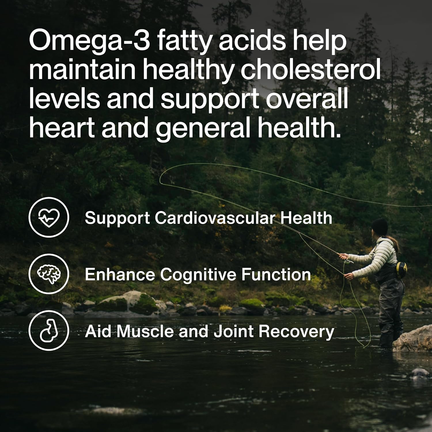 Momentous Omega-3 Fish Oil - High-Potency EPA & DHA Supplement for Men & Women - Supports Heart, Joint, & Brain Health - NSF Certified for Sport - Non-GMO - Gluten-Free - 1,600 mg - 30 Servings - Image 2