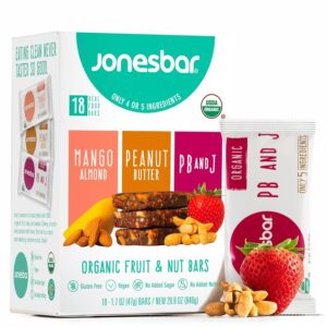 JONESBAR Organic Plant Based Protei...